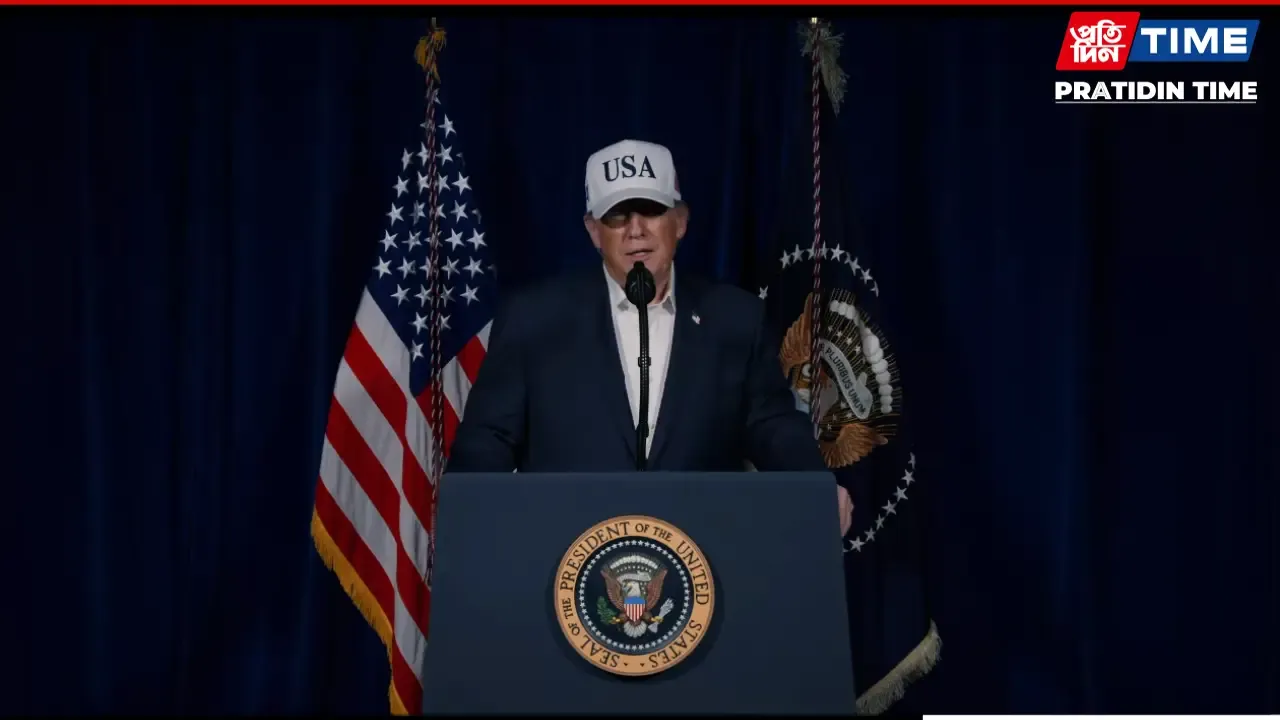 US President Donld Trump's address after a joint strike with Israel on Iran