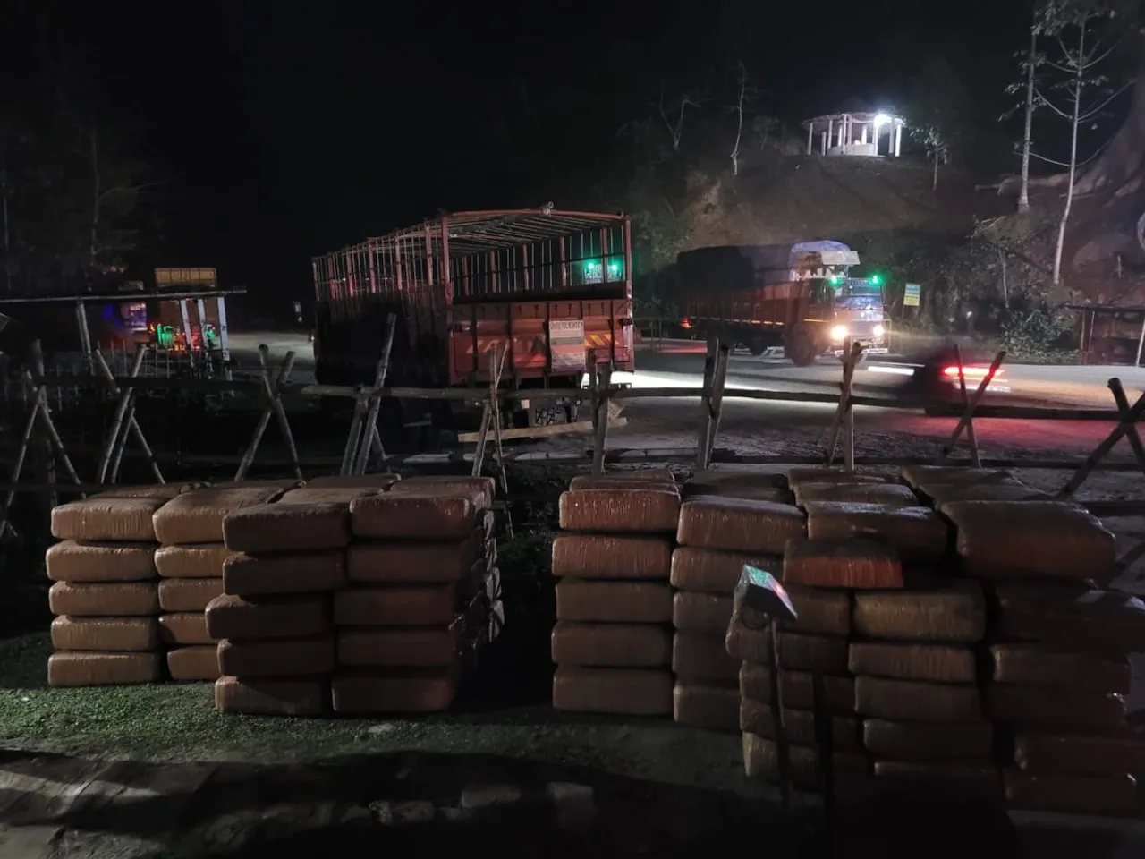 Massive Consignment Of Cannabis Seized At Assam-Tripura Border