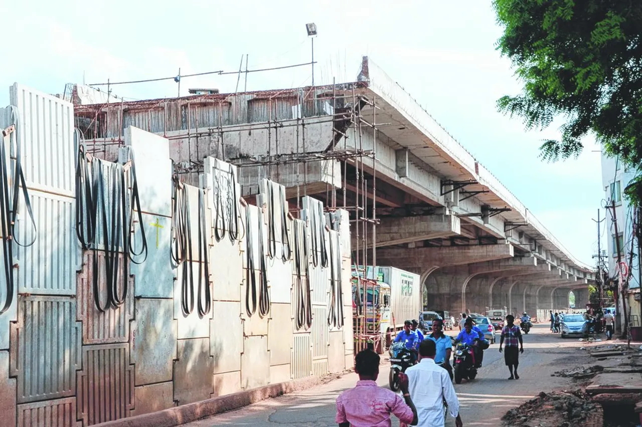 Guwahati: Construction Underway Of Flyover At Zoo Road, To Be Completed In 18 Months