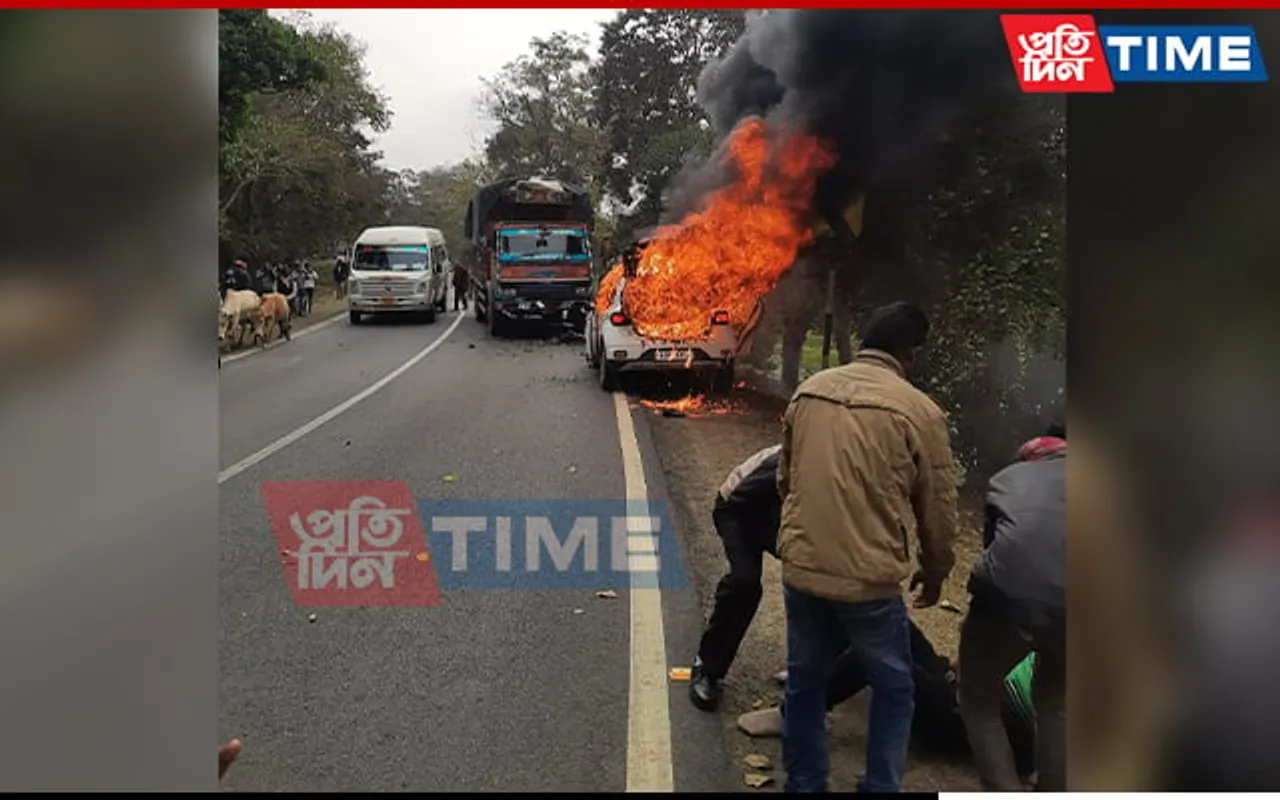 Assam: One Dead, 6 Injured in a Tragic Road Accident