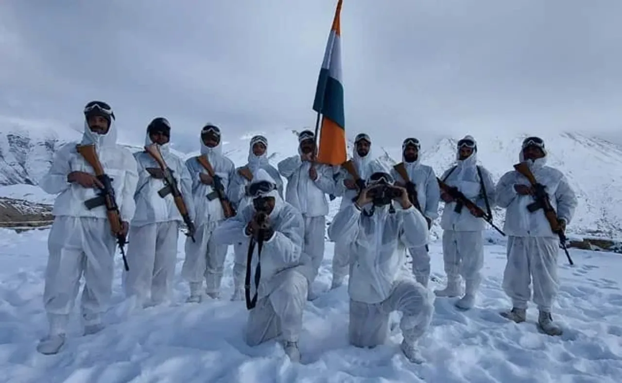 73rd Republic Day: ITBP Unfurls National Flag At 15,000 Feet In Ladakh
