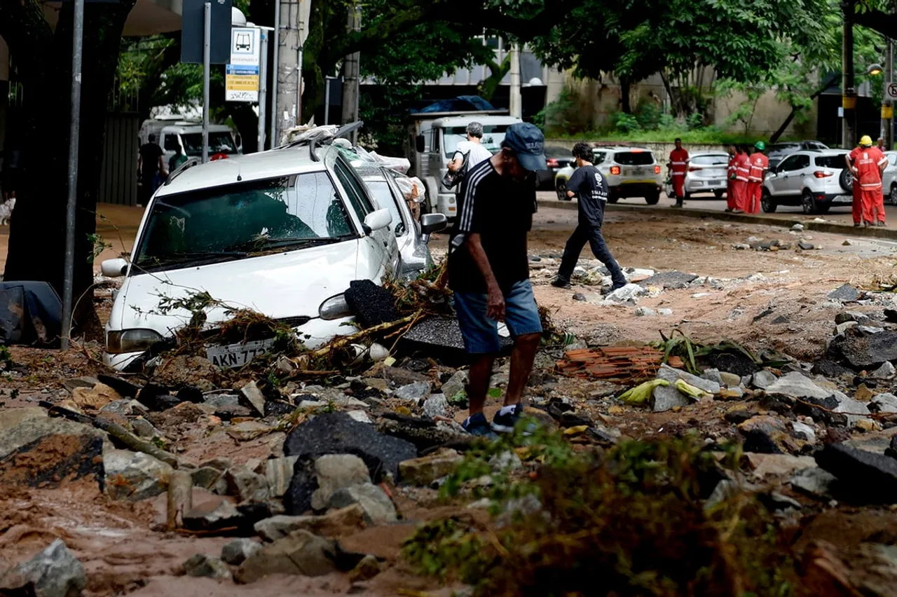 Brazil: At least 94 Killed in Heavy Rainfall, Landslides at Rio de Janeiro