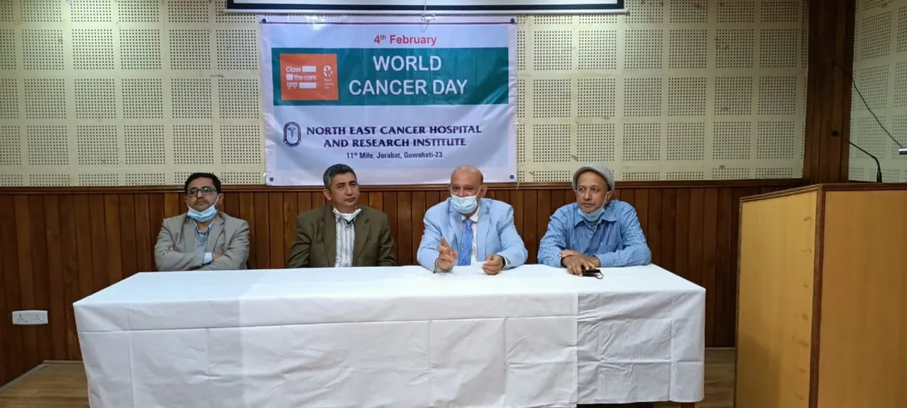 World Cancer Day observed in North East Cancer Hospital and Research Institute