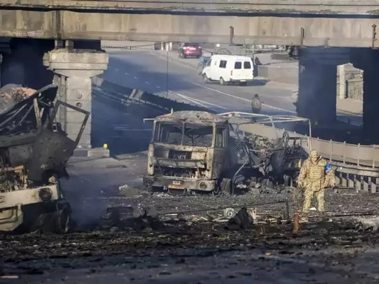 Russia-Ukraine War: Kyiv Still under Ukrainian Control