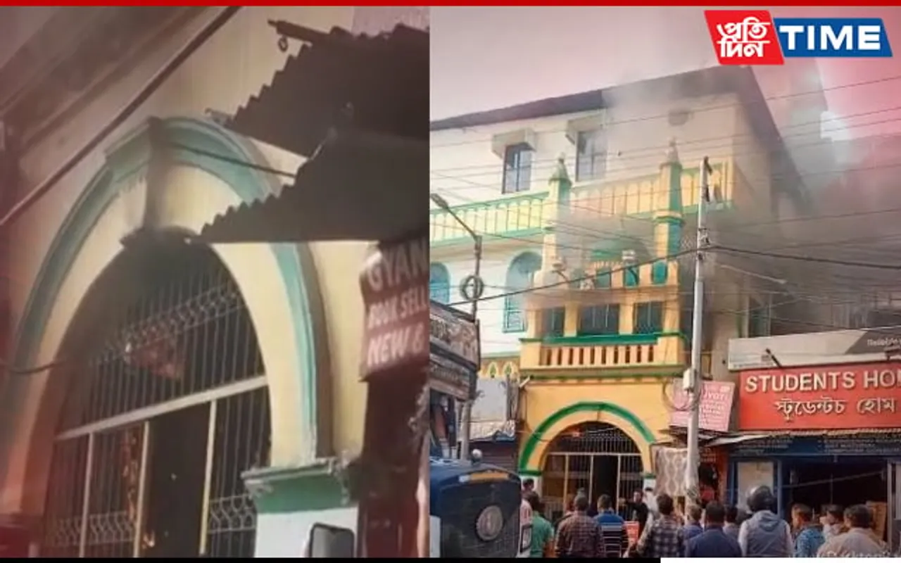 Assam: Fire at Mosque in Guwahati’s Panbazar