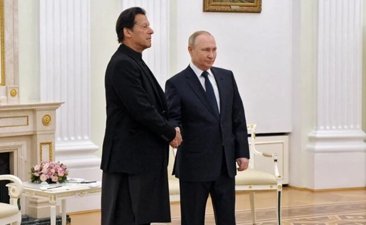 Pak PM Meets Putin Amid Russia's Invasion Of Ukraine