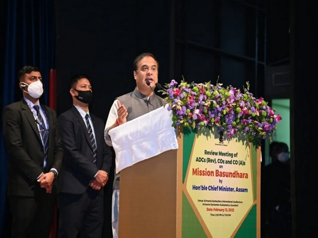 May 10 Deadline For Full Implementation of 'Mission Basundhara': Assam CM