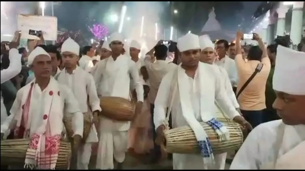 Assam: Holi Celebrations Begin At Barpeta Satra