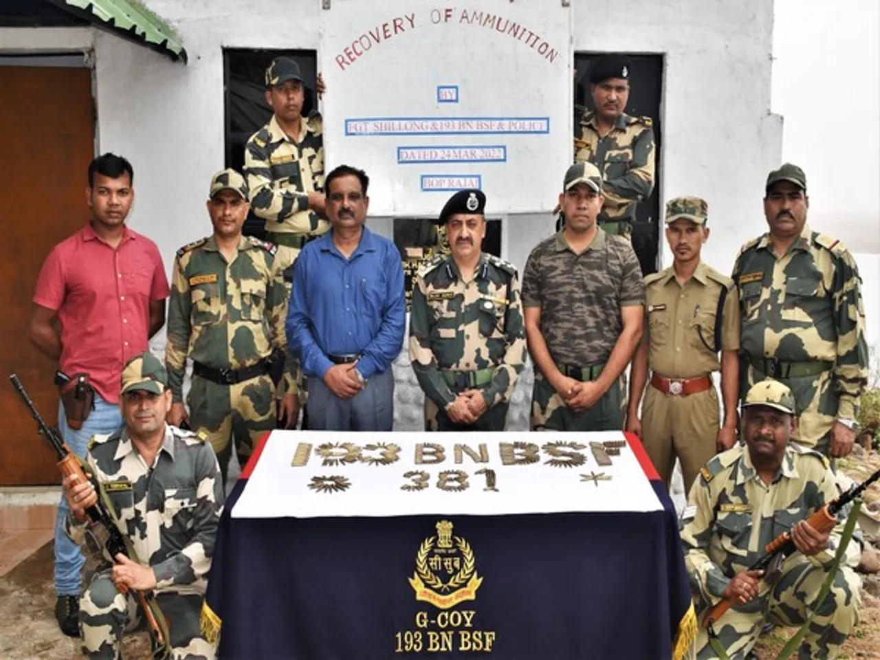 Huge Ammunition Cache Recovered In Meghalaya