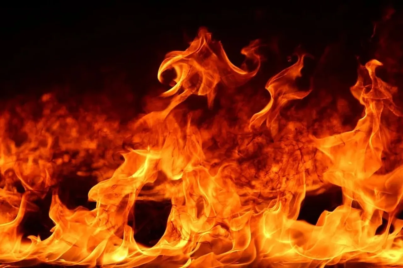 Massive Fire at Laitumkhrah Market In Shillong