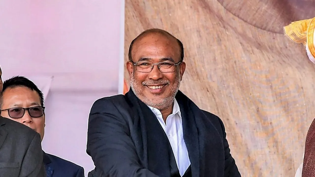 Biren Singh, Biswajit Singh To Meet BJP Top Brass In Delhi
