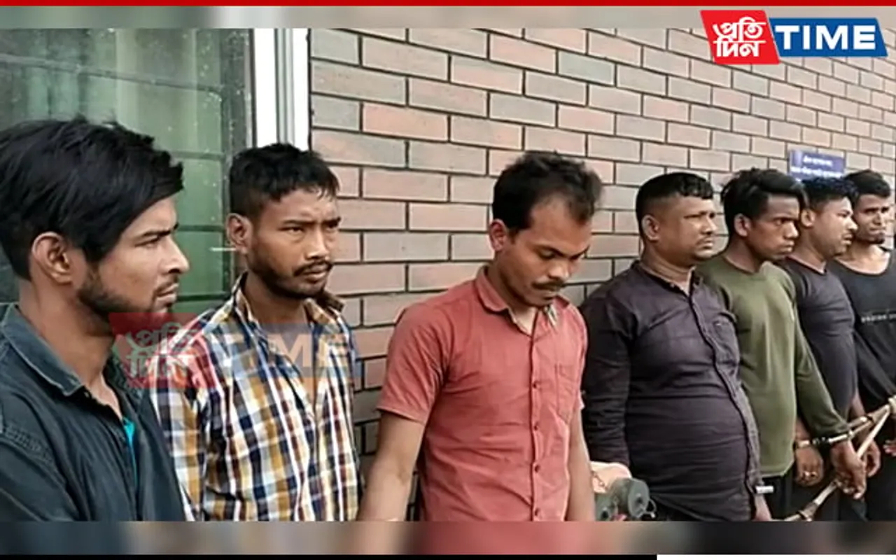 Assam: Five Most Wanted Robbers Arrested in Sivasagar