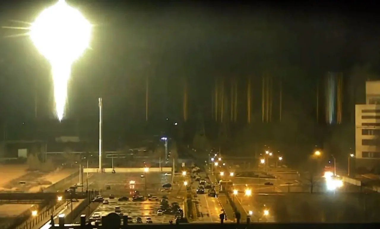 Ukraine Warns Of Disaster 10 Times That Of Chernobyl As NPP Catches Fire