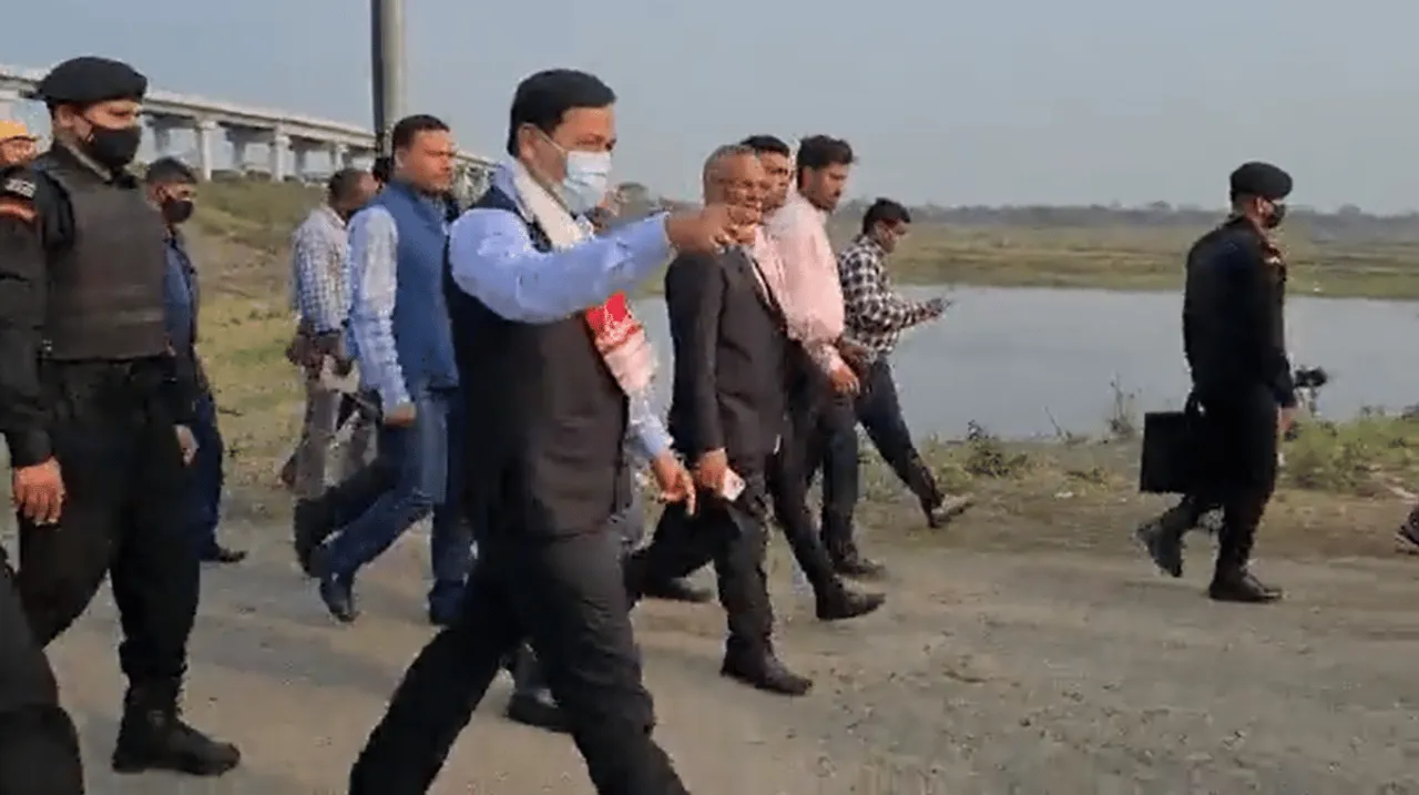 Union Minister Sarbananda Sonowal Visits Dibrugarh