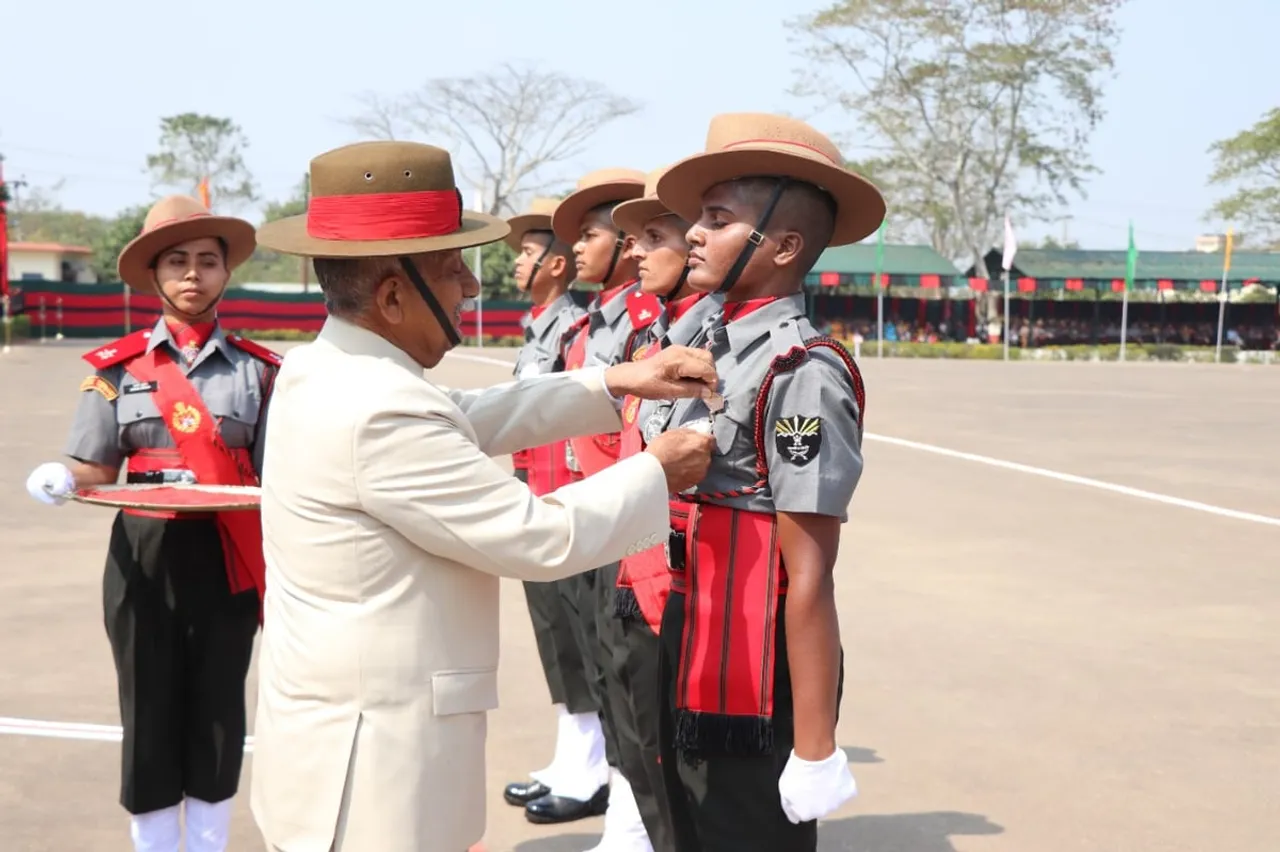 868 Women Cadets Inducted Into Assam Rifles