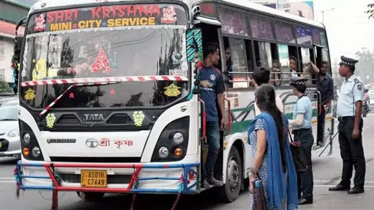 Guwahati: Kamrup (M) Admin Bans Unauthorised Bus Stoppages Atop Flyovers