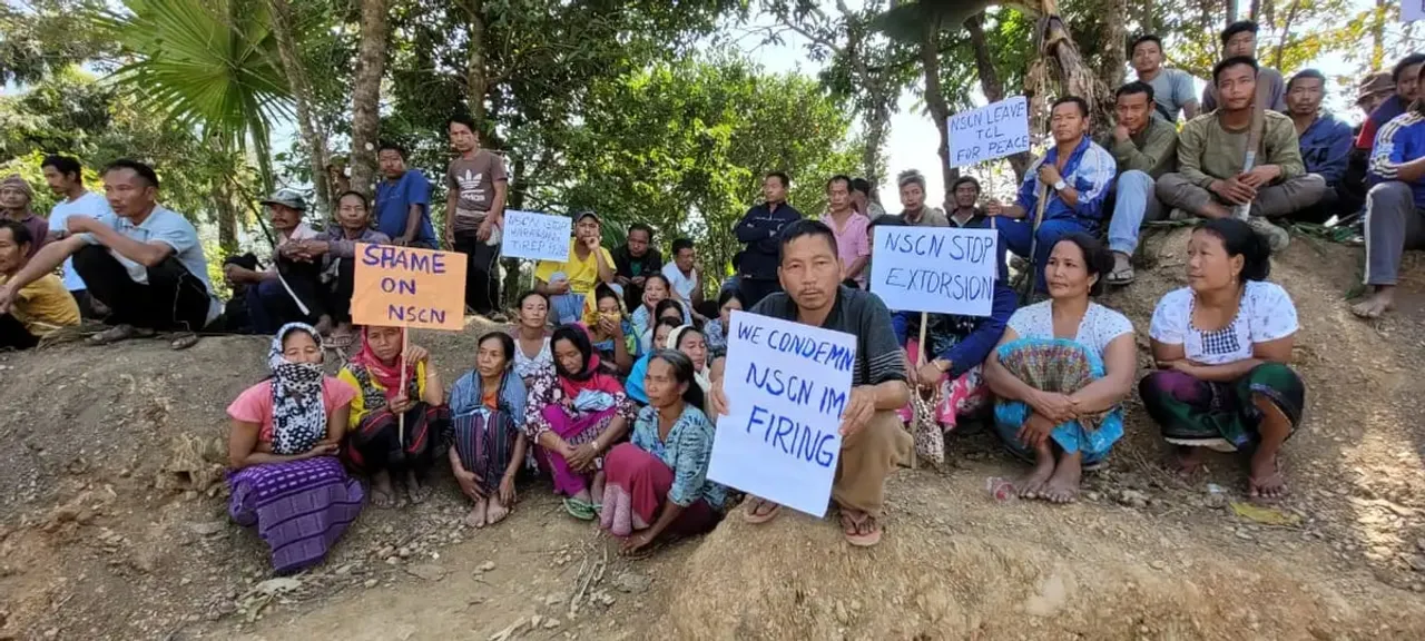 Arunachal Villagers Protest Against Atrocities Of NSCN (IM)