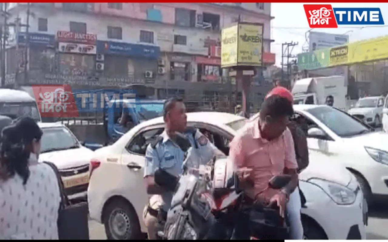 Guwahati: Traffic Police Official Suspended For Assaulting Civilian