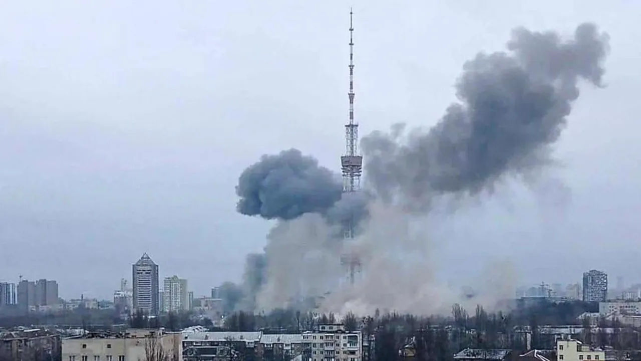 Ukraine Crisis: Russia Attacks TV Tower in Kyiv