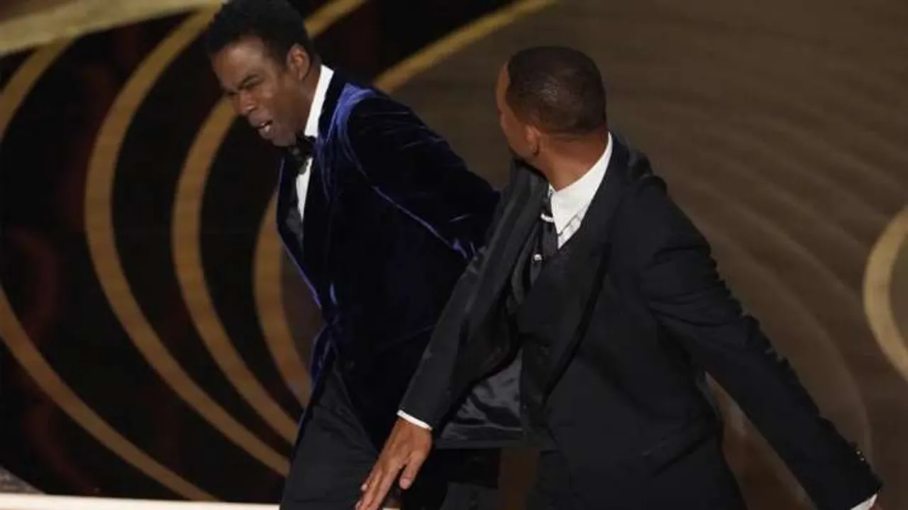 Will Smith Slaps Chris Rock on Oscars Stage