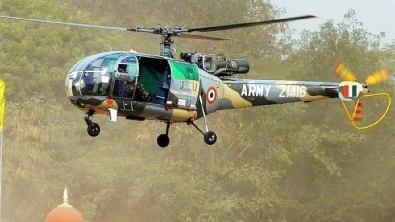 Army's Cheetah Helicopter Crashes in Arunachal, Search Ops Underway