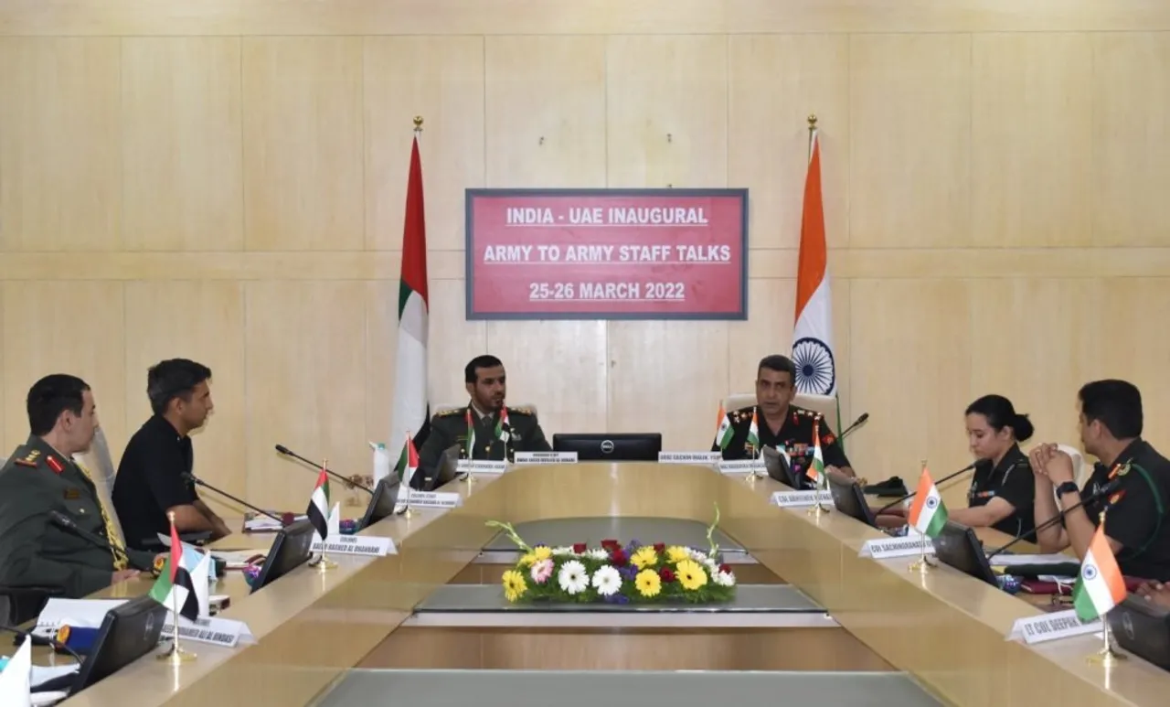 India-UAE Hold Talks to Enhance Defence Cooperation 