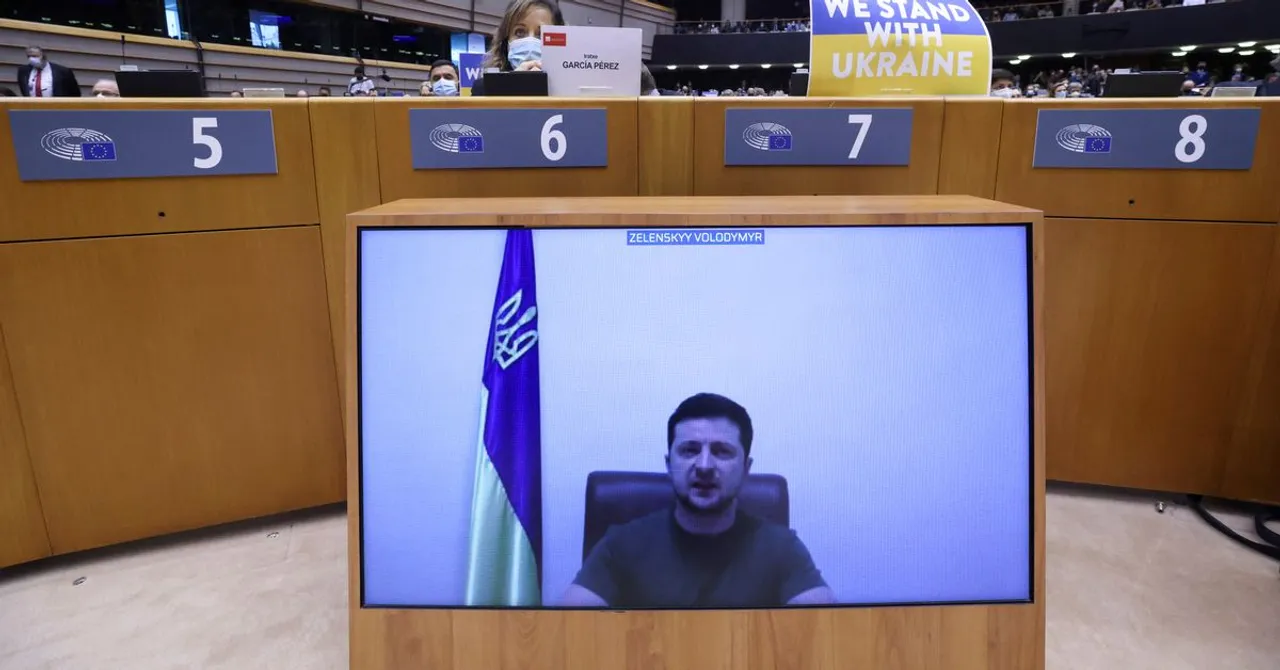 Zelenskyy Calls on EU to "Prove" it is with Ukraine