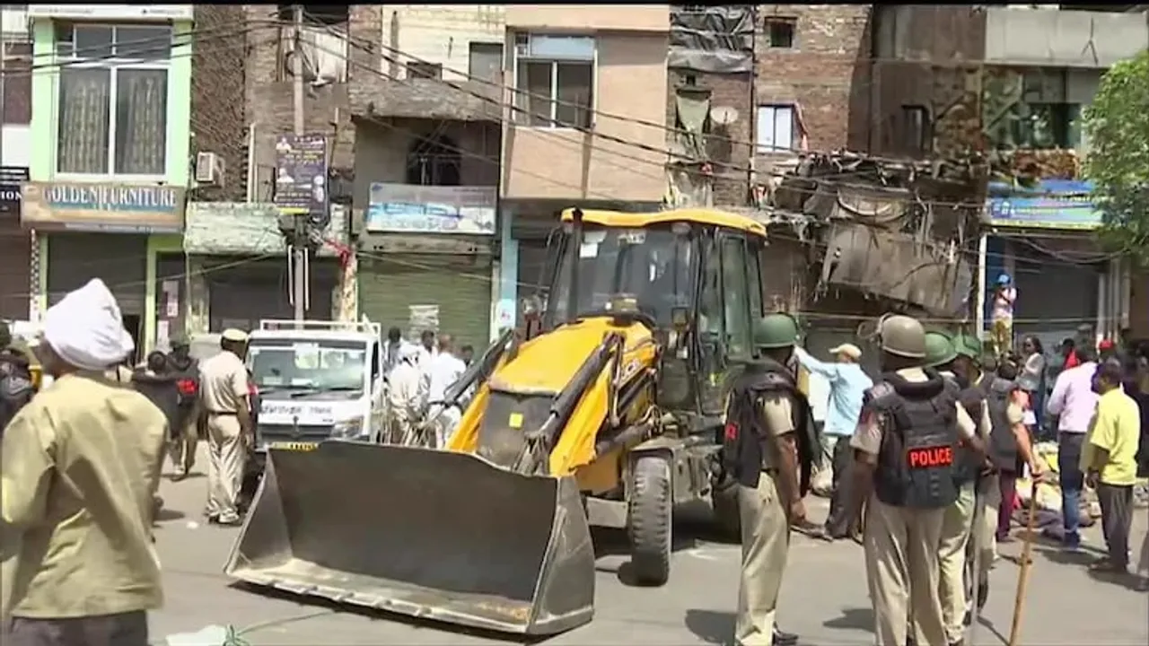 Jahangirpuri Demolition On Despite SC’s Stay Order