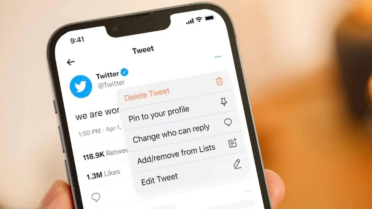 Twitter Working on Edit Button