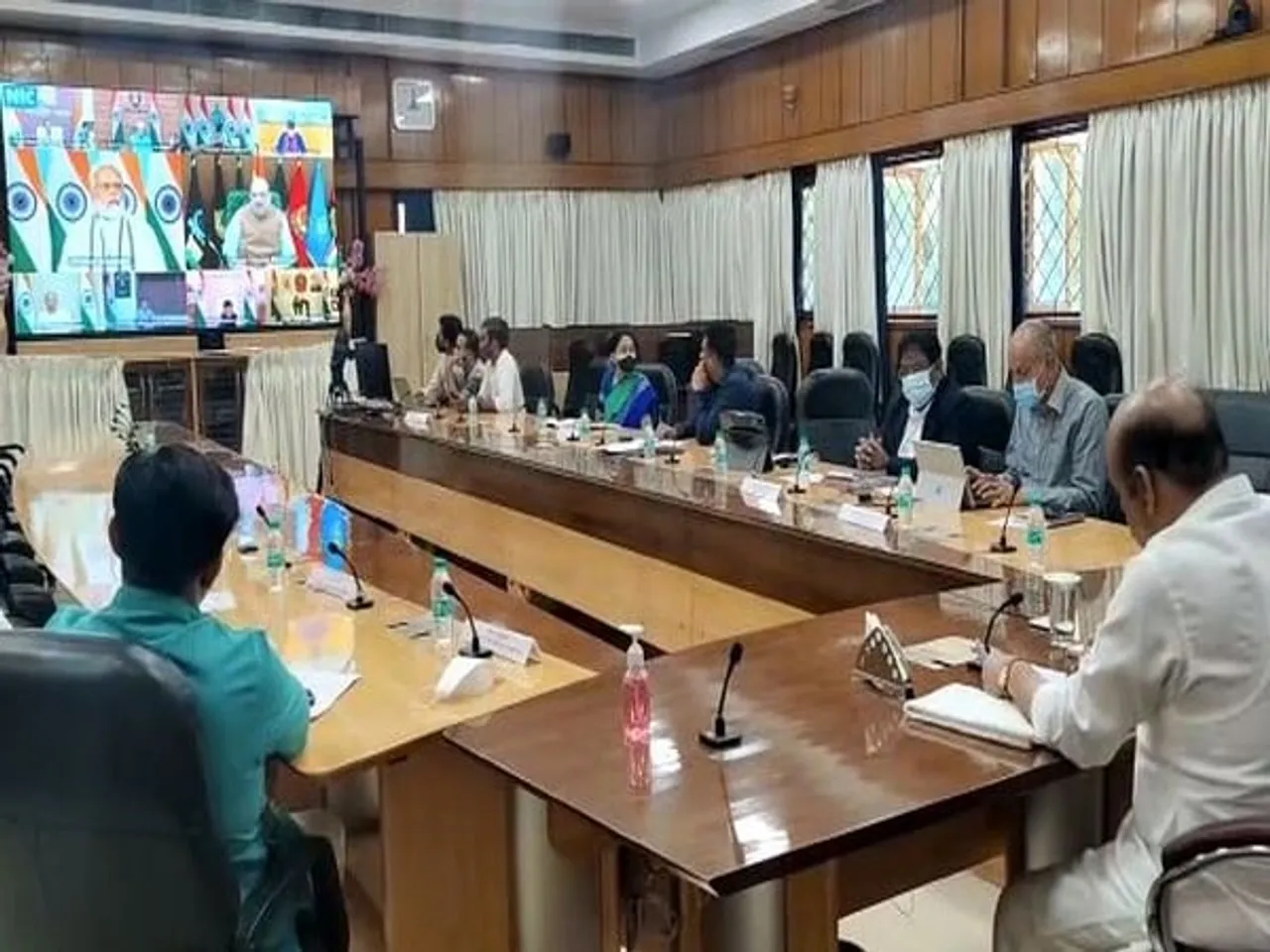 COVID-19: PM Narendra Modi Chairs Review Meeting with CMs