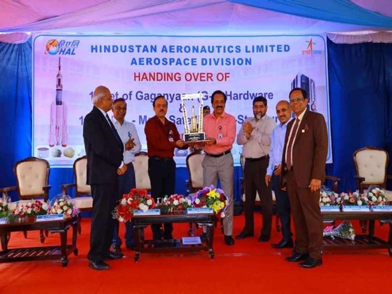 HAL Hands Over Gaganyaan Hardware To ISRO