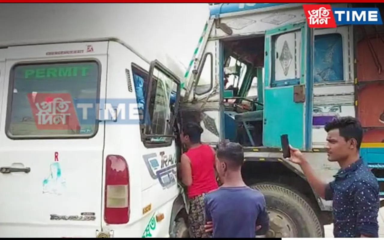 Assam: Bus Carrying People to PM Modi’s Rally Meets with Accident