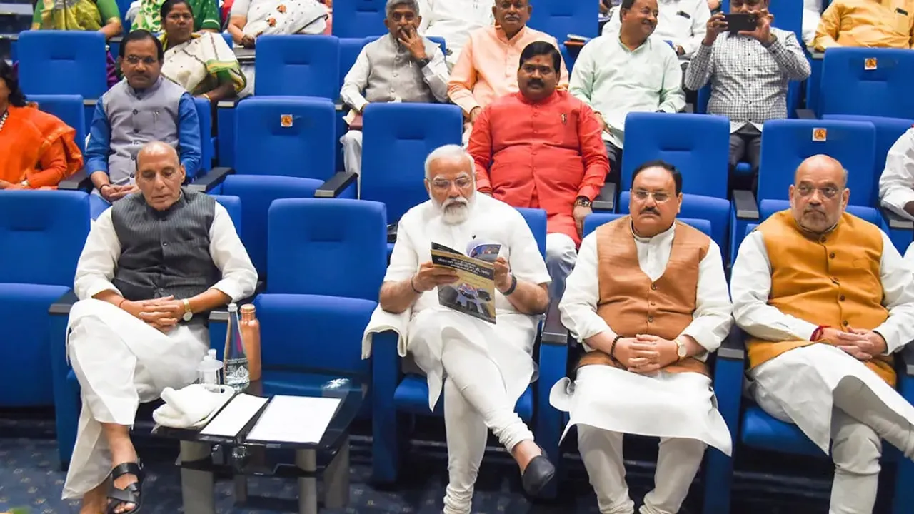 BJP Reaches Landmark Of Having 100 Members In Rajya Sabha