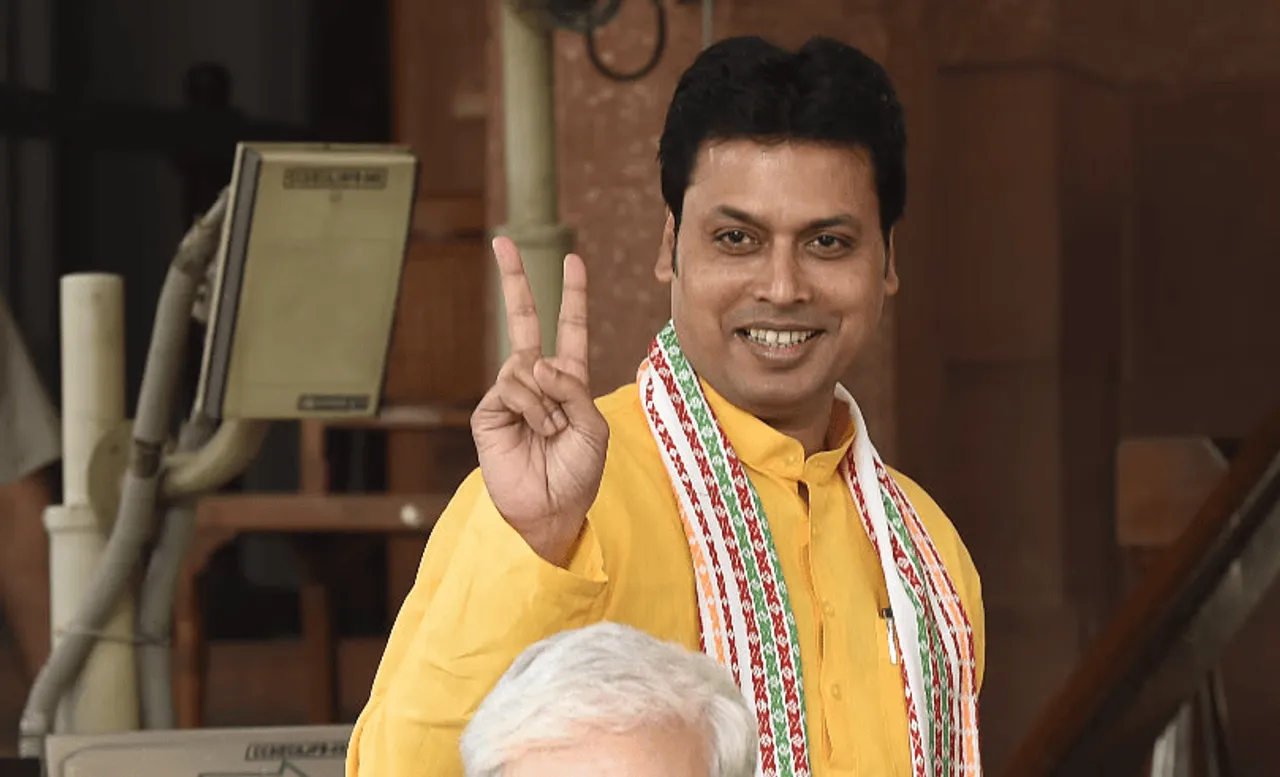 Tripura CM Biplab Kumar Deb Resigns