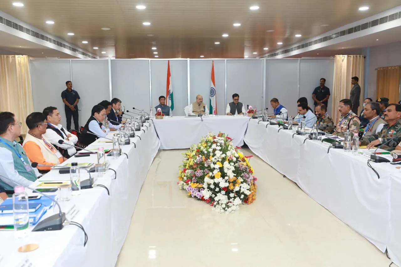 Shah Reviews Security, Development Works In Arunachal