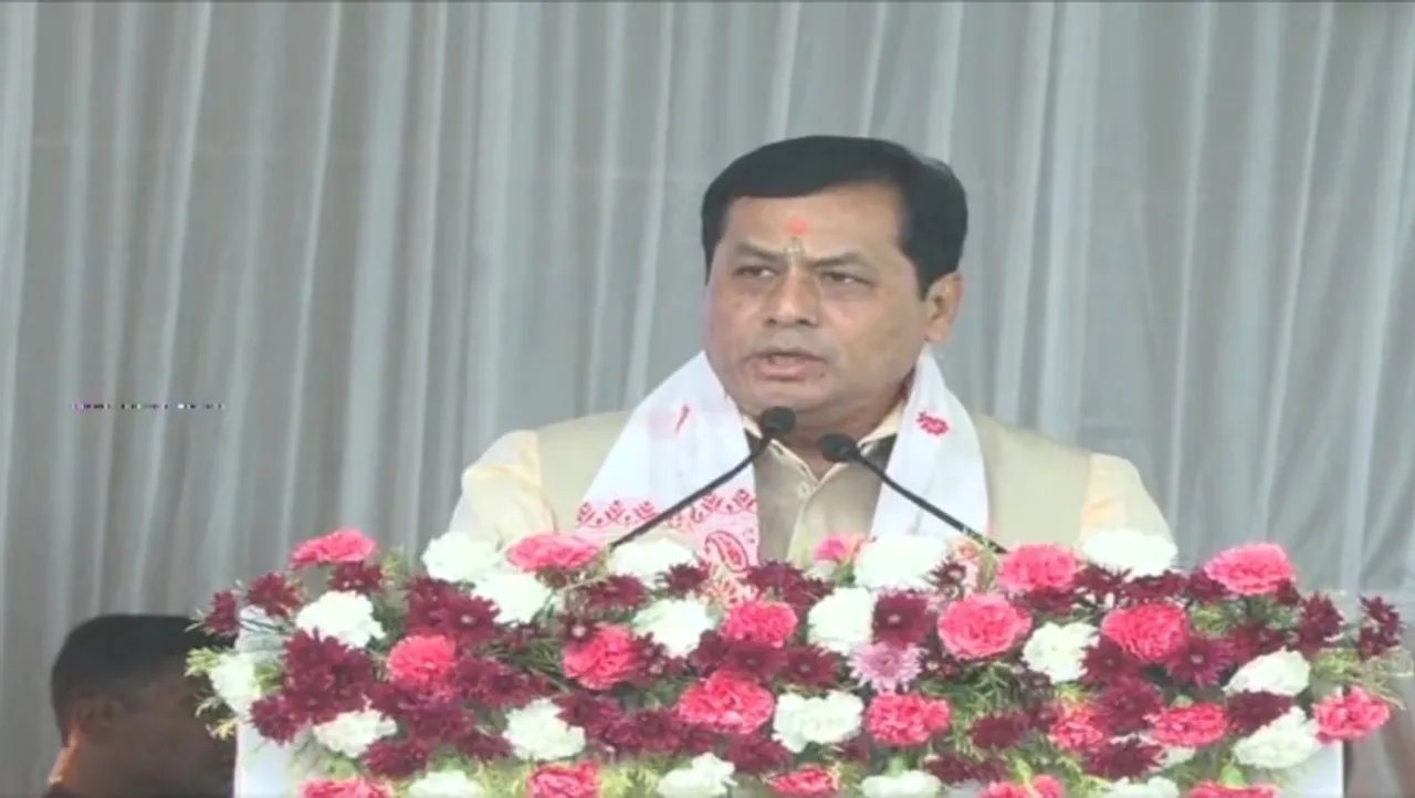 Assam: Union Minister Sonowal Begins Campaign In Tea-Majority Areas In Dibrugarh