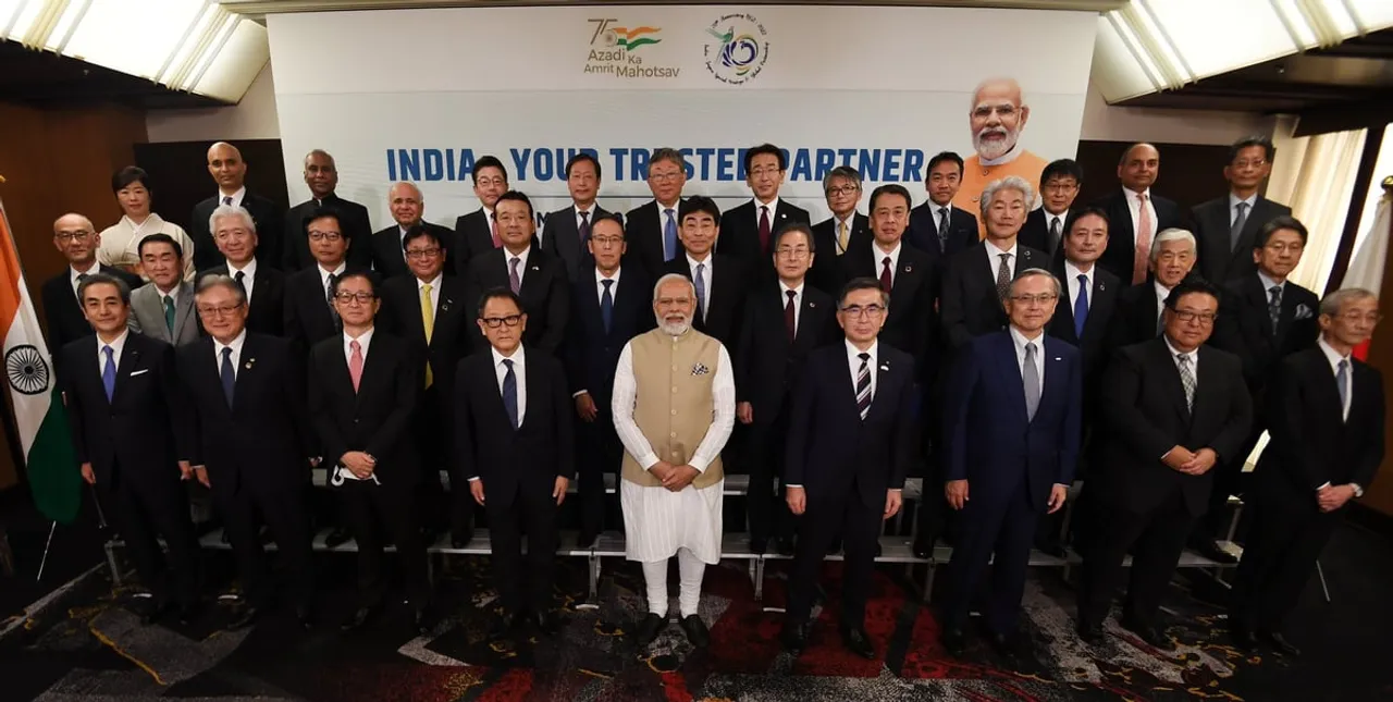PM Modi Chairs Round-table Meet with Business Leaders in Tokyo