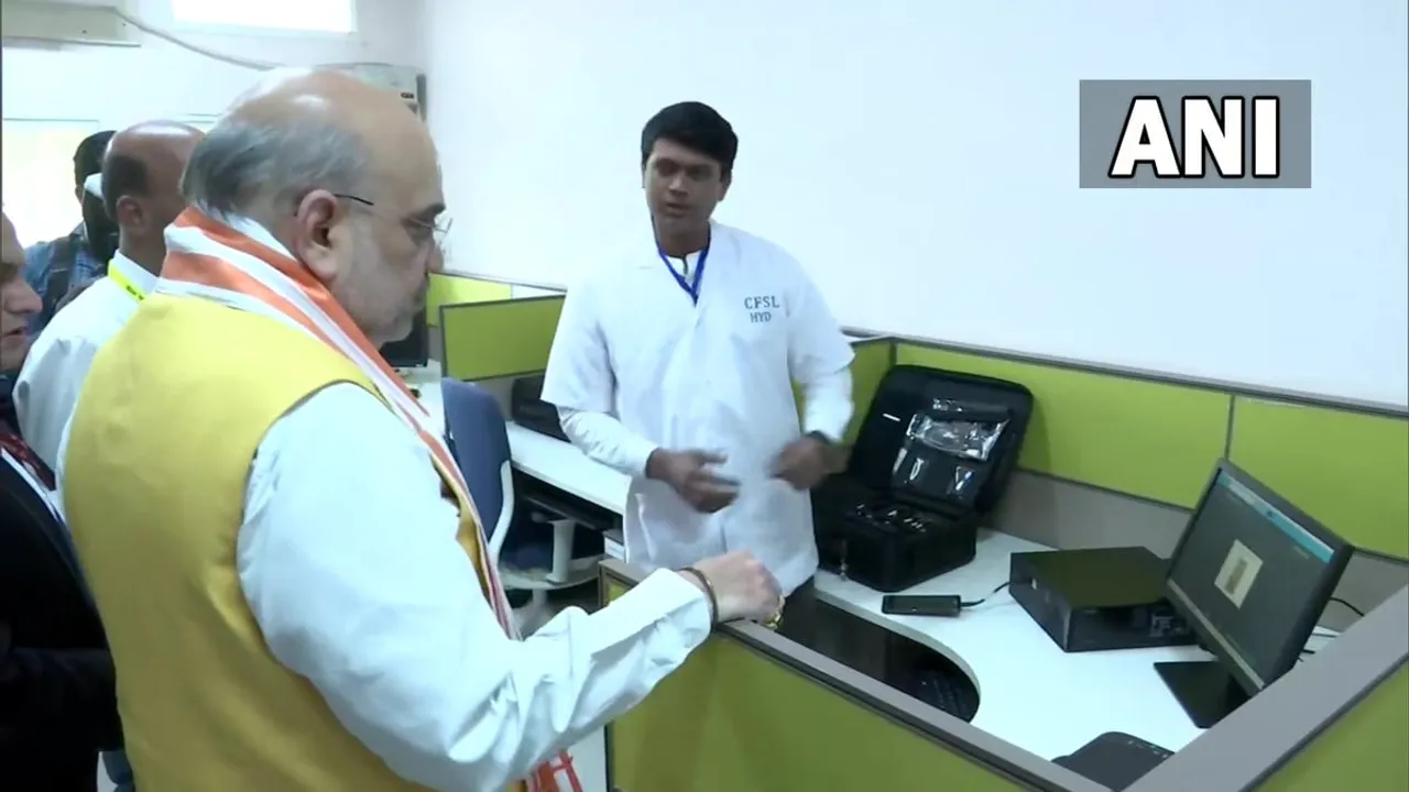 Amit Shah Inaugurates National Cyber Forensic Laboratory in Hyderabad