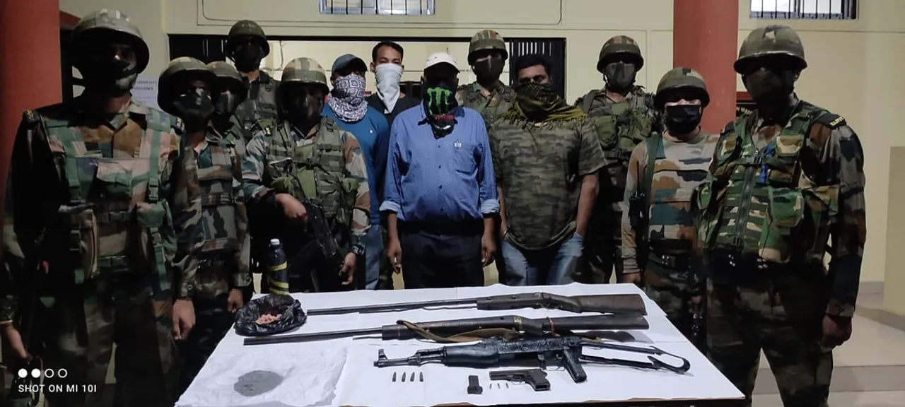 Huge Cache Of Arms, Ammunition, Explosives Seized In Arunachal