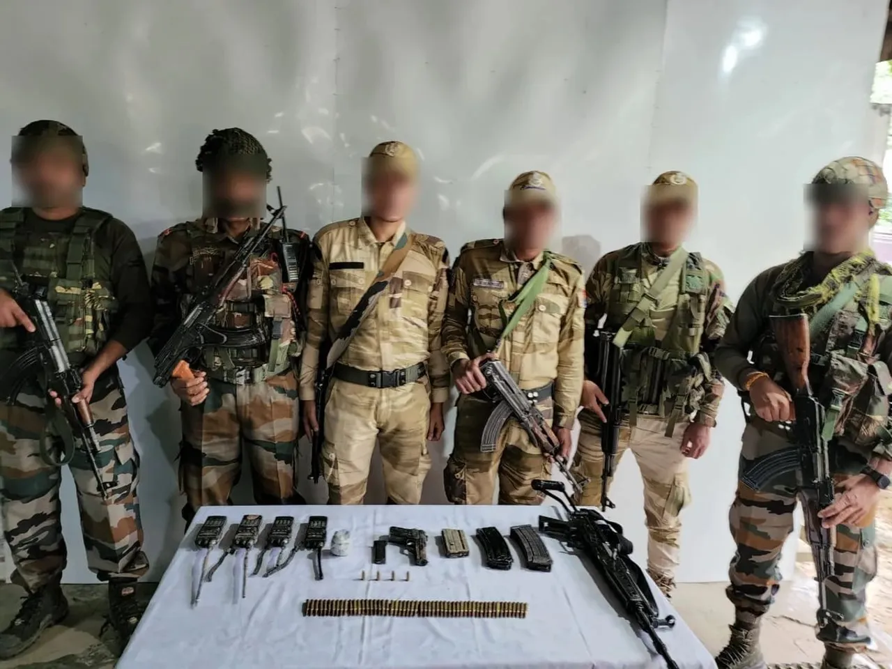 Huge Cache Of Arms, Ammunition Seized In Manipur