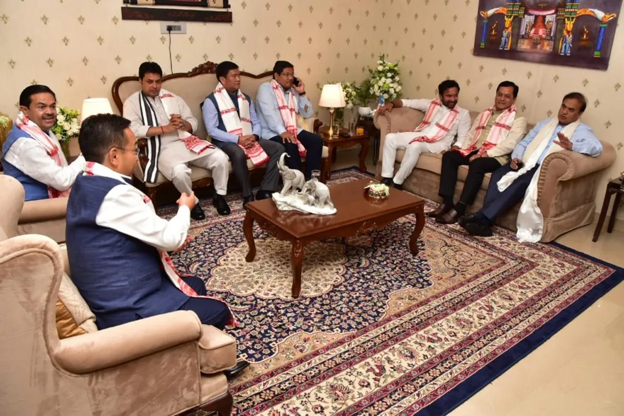 Assam: Several Issues of NE Discussed During Dinner Meet at CM’s Residence