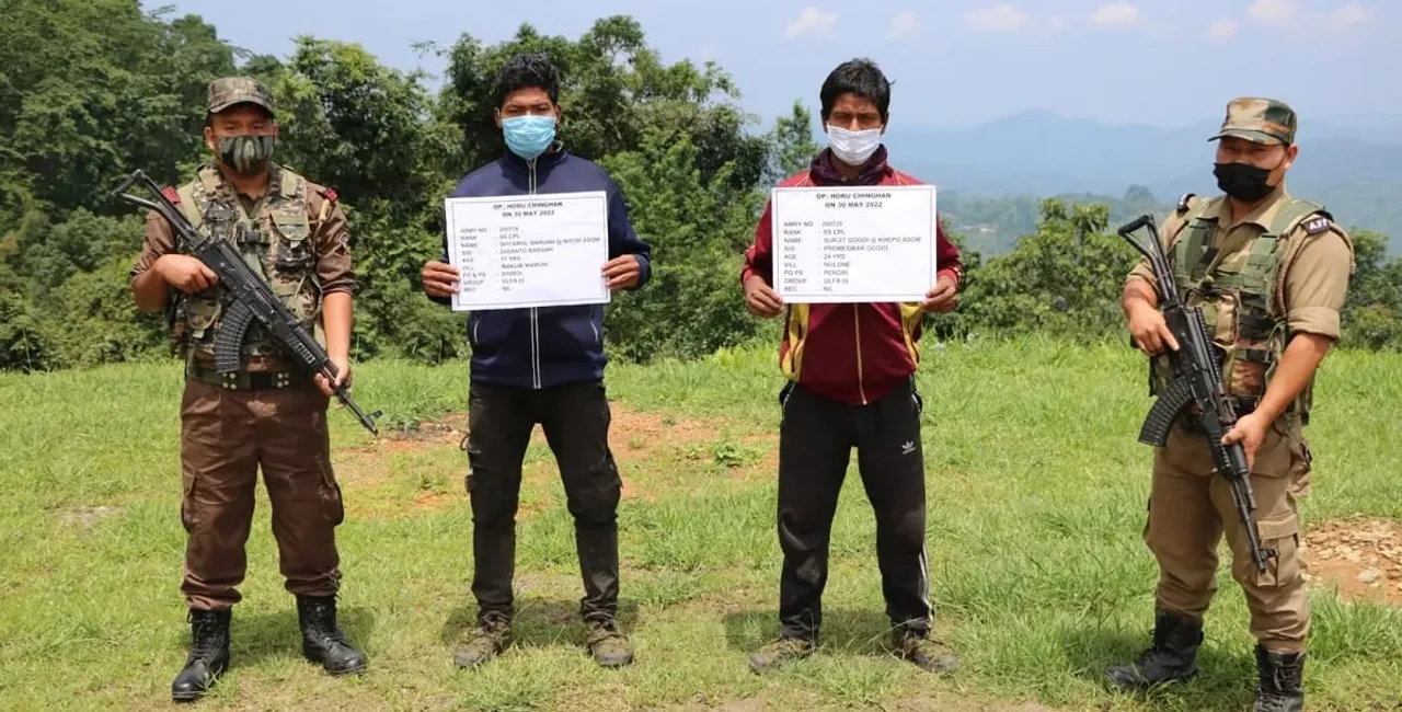 2 ULFA-I Cadres Nabbed In Arunachal