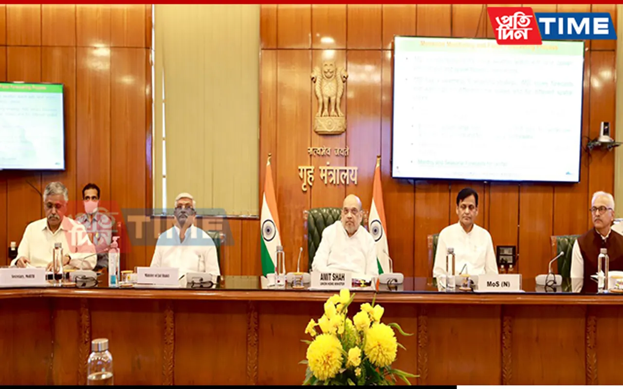 Amit Shah Chairs High-Level Meet on Flood Preparedness 