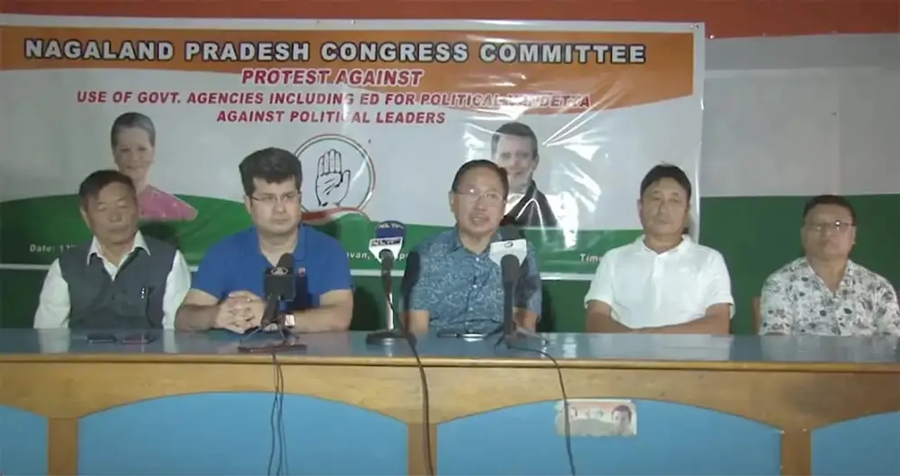 Nagaland Congress Condemns Continued Questioning Of Rahul Gandhi