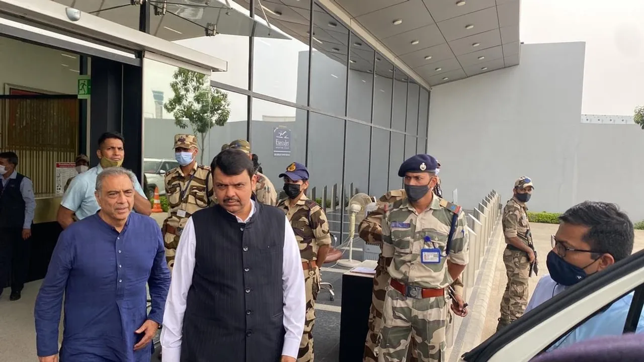 Maharashtra Political Crisis: BJP Leader Devendra Fadnavis Reaches Delhi