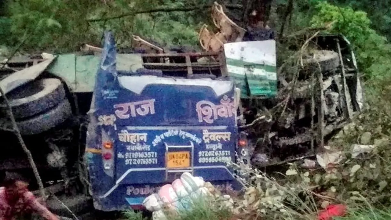 Uttarakhand Bus Accident: IAF to Take Bodies of Pilgrims to MP