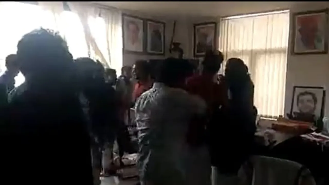 Rahul Gandhi’s Kerala Office Attacked During Protest March