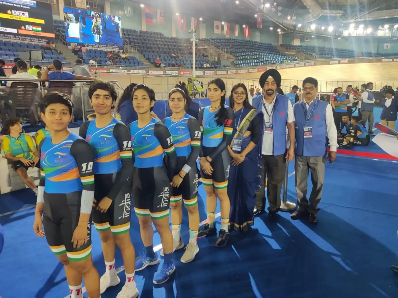 Assam Girl Leads India To Bronze In Asian Track Cycling Championships