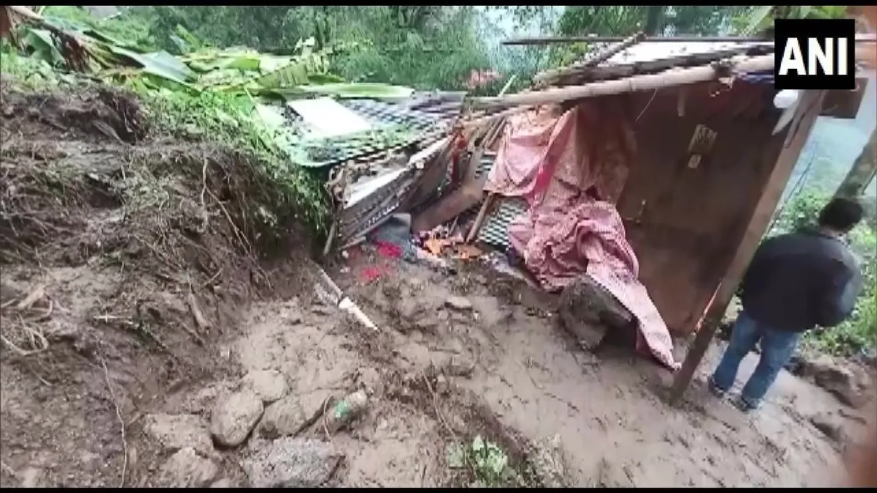 Sikkim: Three Including 2 Children Killed in a Landslide at Gangtok