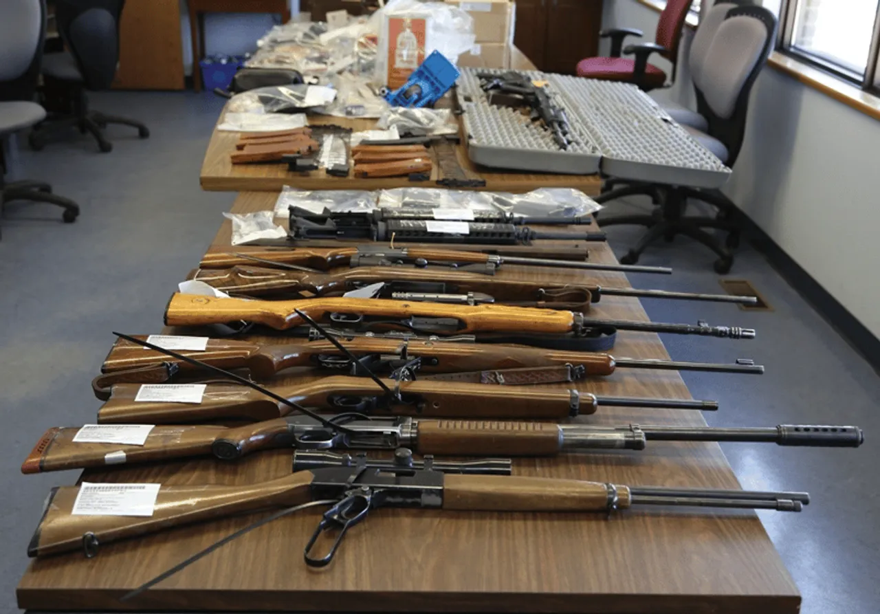 Police In Karbi Anglong Seize Huge Cache Of Arms, Arrest 2